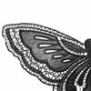 "Water-Soluble Lace Polyester Butterfly Embroidery False Collar"