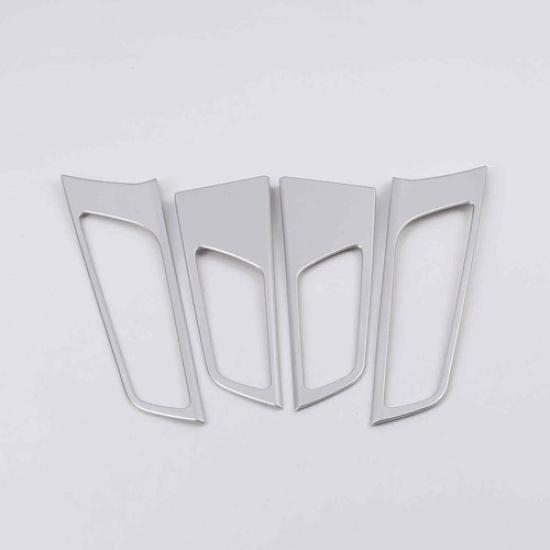 Chrome Inner Door Handle Bowl Lid Side Cover Trim For 2016- Hyundai Tucson