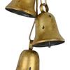 Christmas Bell Ornaments Party Decorations Rustic Holiday Decor Gold Vintage Christmas Bells Tree Ornaments For Outdoor Window