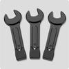 Multifunctional Open Ended Straight Handle Single End Wrench Heavy Duty Large Wrench Automotive Maintenance Hand Tool