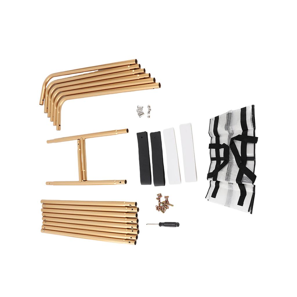 Wedding Sign Holder Carbon Steel Heavy Duty Metal Easel Sign Stand with 4 PU Leather Straps   Height