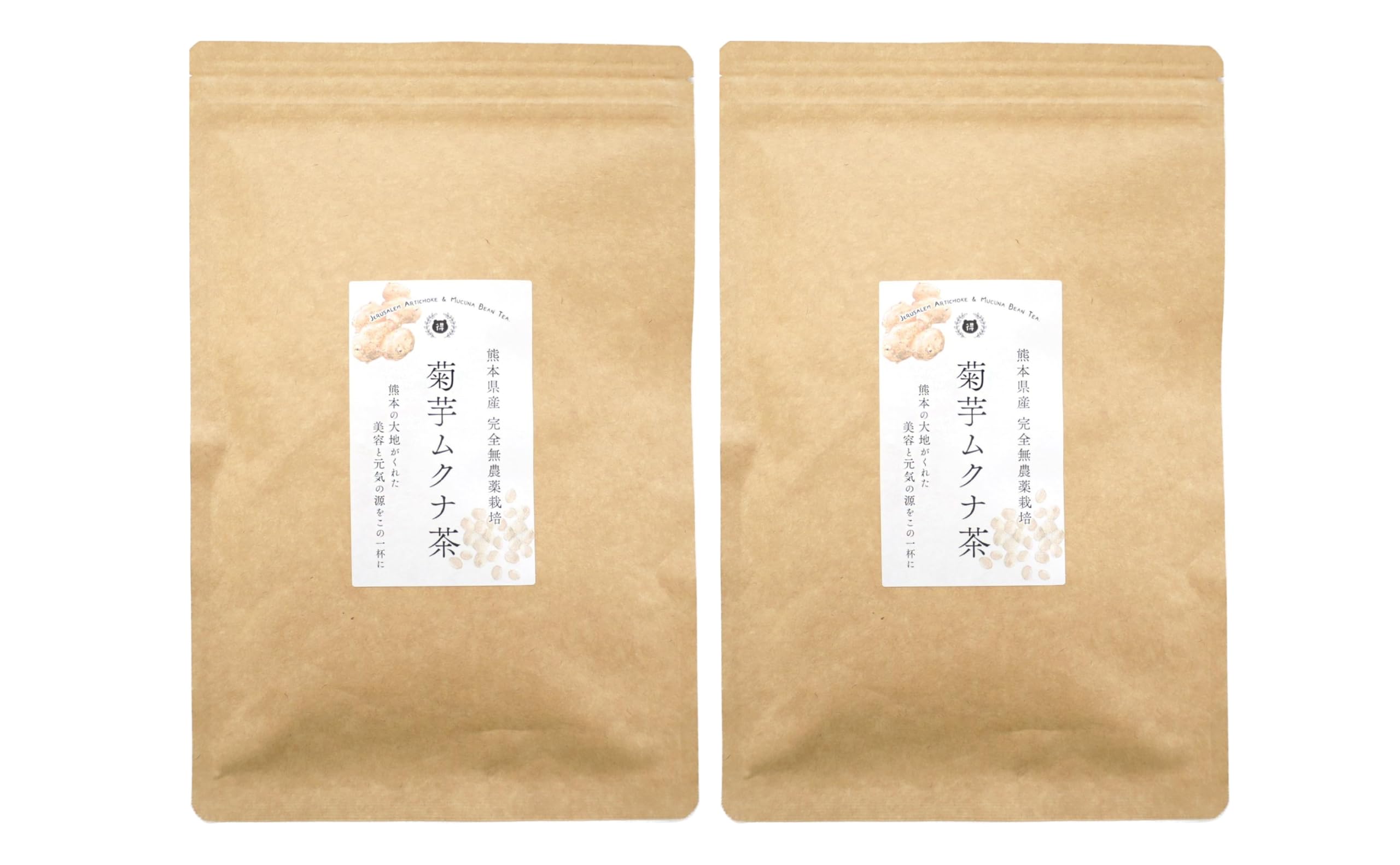 

Топинамбур Мукуна жгучая чай 2 пакетика х 2 (90г пакеты)