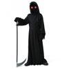 Halloween Play Costume Children Mysterious Horror Grim Reaper Costume, Cool Red Eyes, Send Sickle