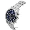 Orient Contemporary Chronograph Stainless Steel Navy Blue Dial Quartz RA-TX0303L Men's Watch