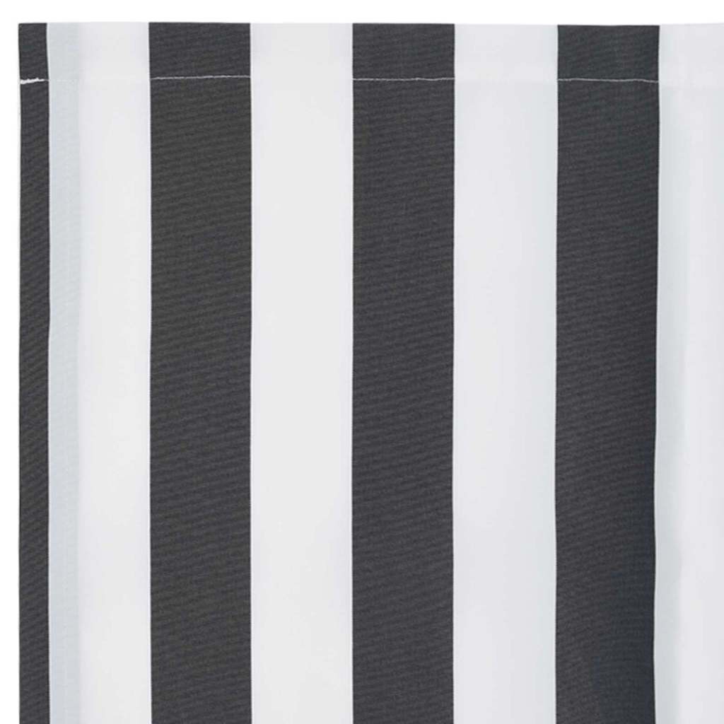 Replacement Canopy Fabric Anthracite and White 3.5 X 2 M Polyester