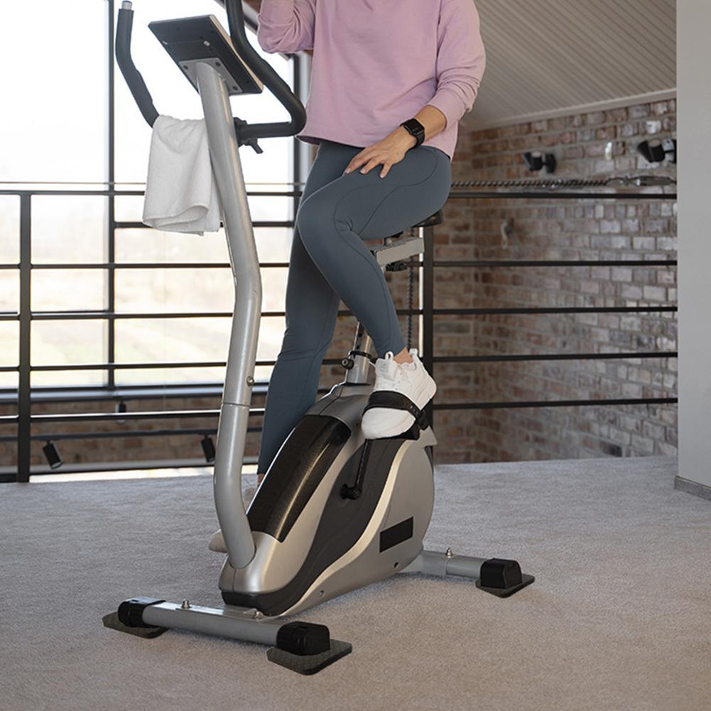 6Pcs Silicone Treadmill Mats Treadmill Pads Multipurpose Exercise Equipment Mats Noise Reduction for Walking Pad Exercise Bike