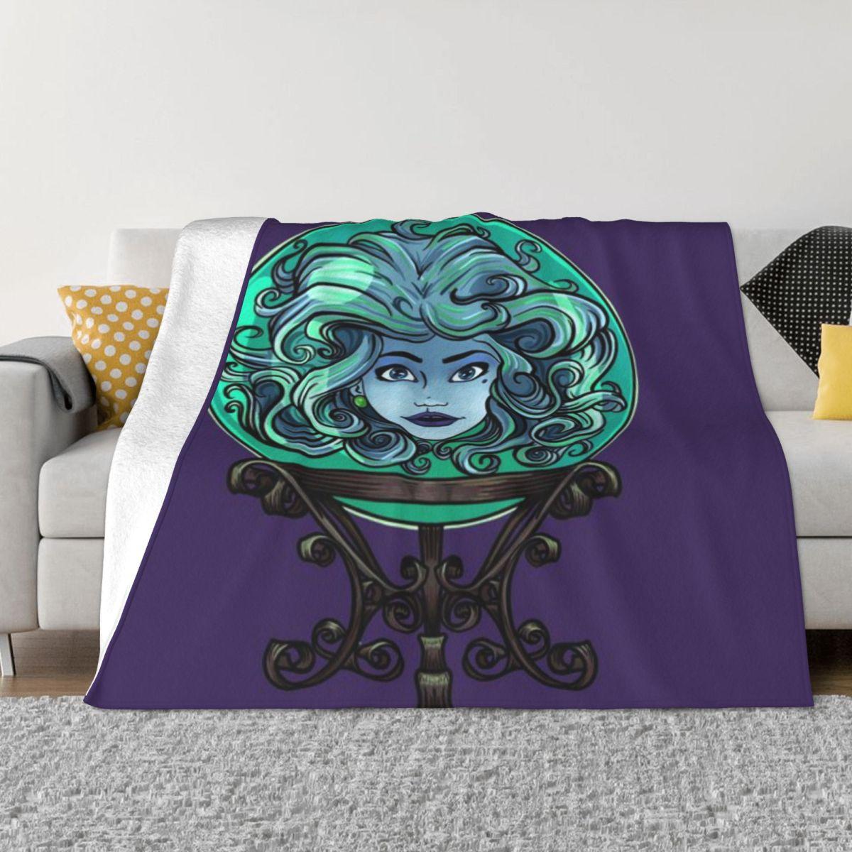 

Madame Leota No Background Custom Travel An Ultra-Soft Micro Fleece Blanket 50x60in