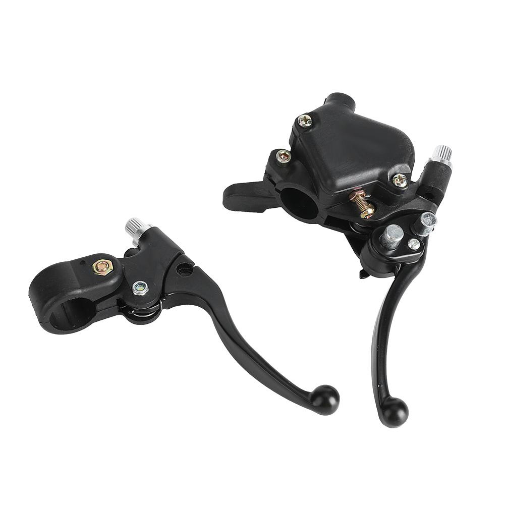 Pair of 22mm Left Right Thumb Throttle Brake Lever Fit For   Moto Quad Pit Bike ATV