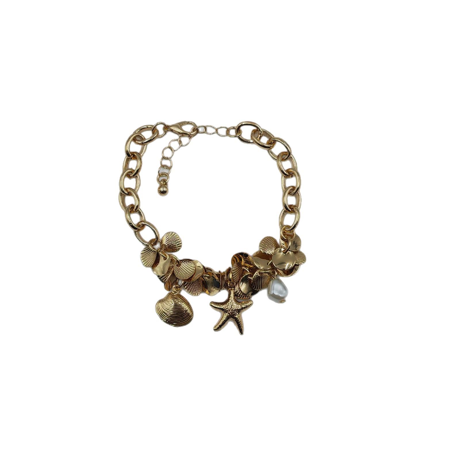 

Браслет и серьги «Морская ракушка и морская звезда», 2025: Островной стиль, Роскошные пляжные аксессуары. Stud Earrings