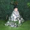 Emergency Thermal Blanket Portable Waterproof Survival Blankets Windproof Moisture-resistant Disposable Heat Reflective Survival