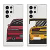 Japan JDM Sports Cars Comic Phone Case For Samsung Galaxy S26 S25 S24 S23 S22 Ultra S20 S21 FE 5G Plus Soft Clear Cover