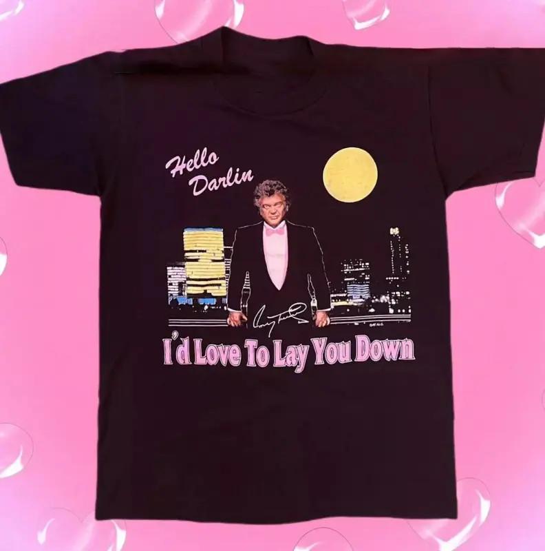 Conway Twitty Tee I d Love To lay you Down Unisex Vintage Unisex T-Shirt L