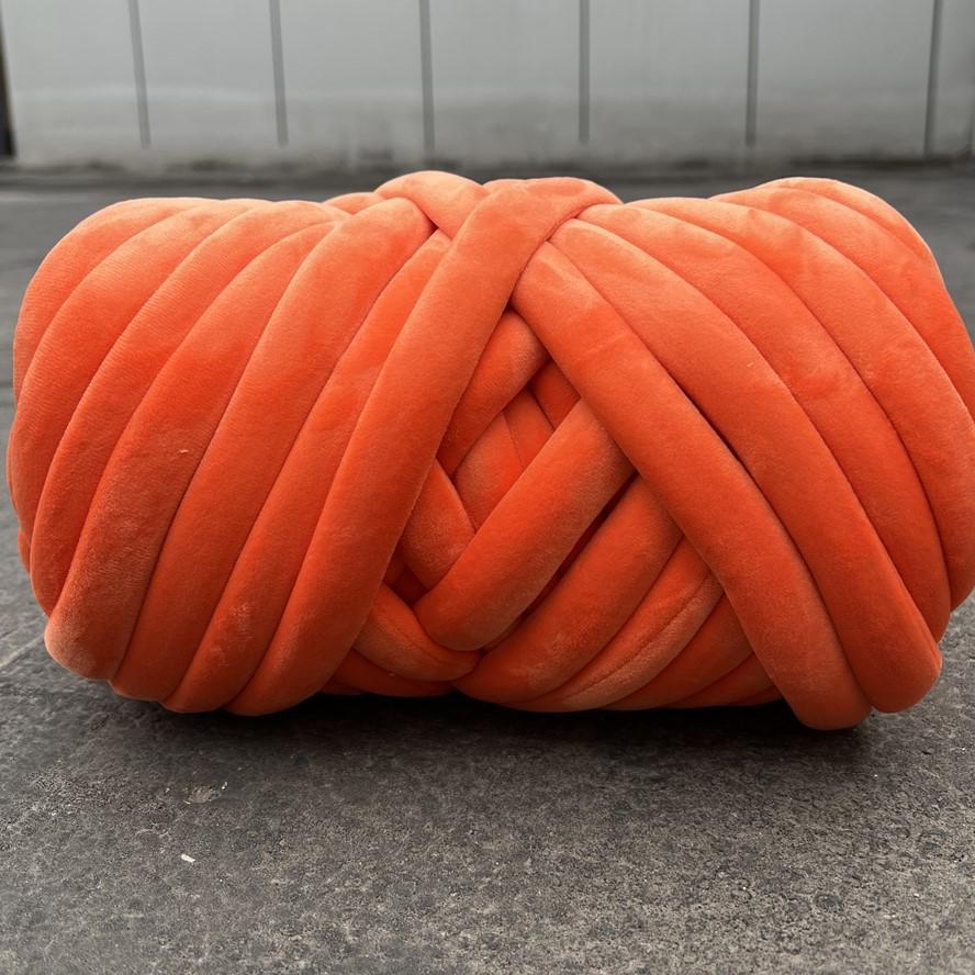 DIY Crystal Velvet Core-Filled Yarn: 3cm Thick Handmade Wool Blanket, Fabric Strip, Pillow, Cat Bed Yarn