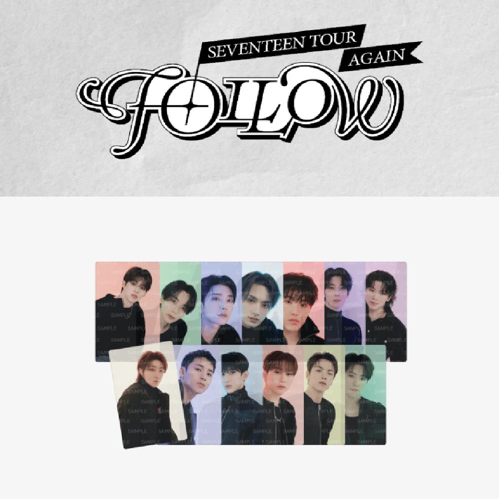 

2-й предзаказ SEVENTEEN TOUR FOLLOW AGAIN AGAIN TO INCHHON Clear Set Photo Card Set