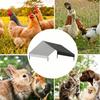 Tarp Chicken Coop Cover Replacement Sun Protection Shade Cloth Duck for Farm Enclosures
