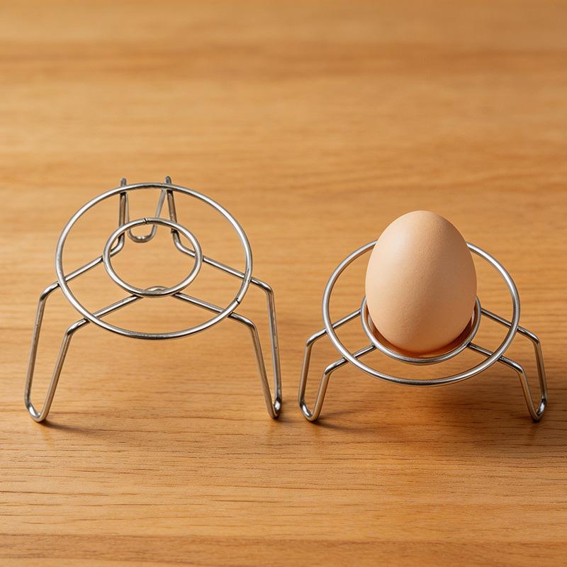 Small Household Kitchen Steamer Rack, Ultra-miniature Egg Steaming Tray, Mini Stainless Steel Steaming Egg Rack, Heat-insulating Rack