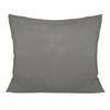 Pillowcase 70x80, 100% COTTON satin, light gray, plain