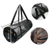 70x28x28cm Dive Bag Mesh Snorkel Gear Bag Portable Foldable Large Duffle for Holding Basketball Volleyball Soccer Laundry Gym