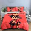 Straw Hat Cartoon Character. Bedding Sets Duvet Cover Sets Duvet Covers Pillowcases(1 * Duvet Cover 2 * Pillowcases Without Duvet Insert)