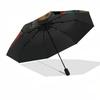 Guitars, Musical Instruments Themed Automatic Opening and Closing Umbrella, Brightly Colored 8-rib Portable Umbrella, Suitable for Men and W