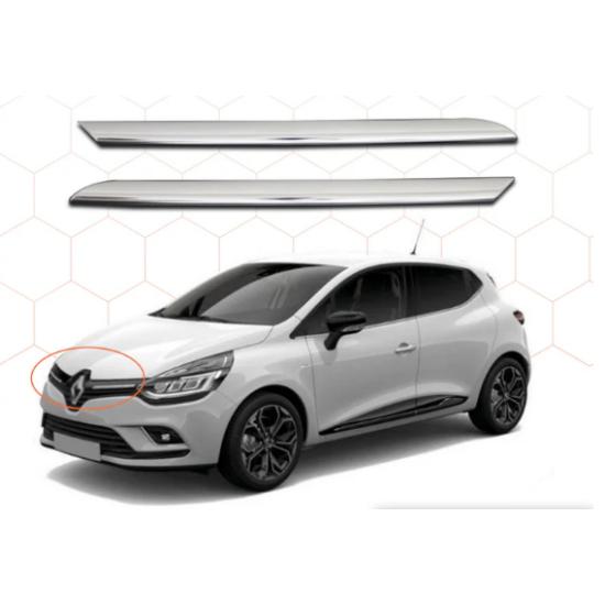 

Renault Clio 4 Krom Ön Panjur 2 Parça - 2012-2018