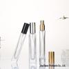 Compact Transparent Glass Perfume Decanting and Spray Bottle