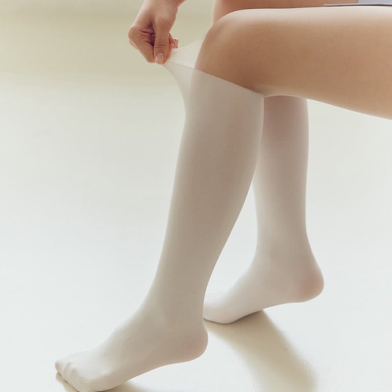Marun5 Generous UV-blocking Knee Socks Two-Tone Golf Stockings