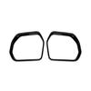 For Toyota Tundra Sequoia -2025 2x Car Rearview Side Mirror Rain Eyebrow Shield Cover Frame Sticker Protector Exterior Decor