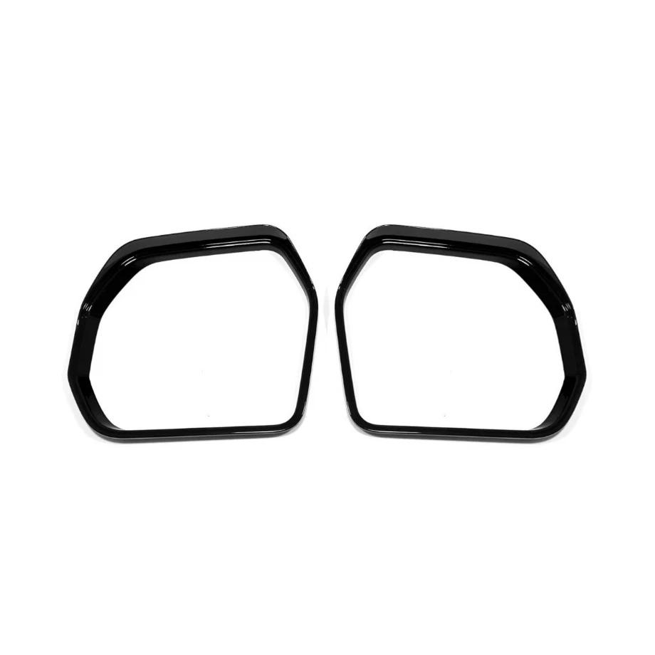 For Toyota Tundra Sequoia -2025 2x Car Rearview Side Mirror Rain Eyebrow Shield Cover Frame Sticker Protector Exterior Decor