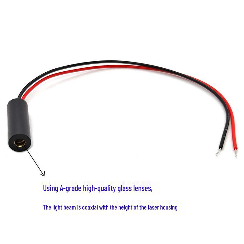 8x23mm 650nm 5mW High Precision Glass Lens Red Laser Module