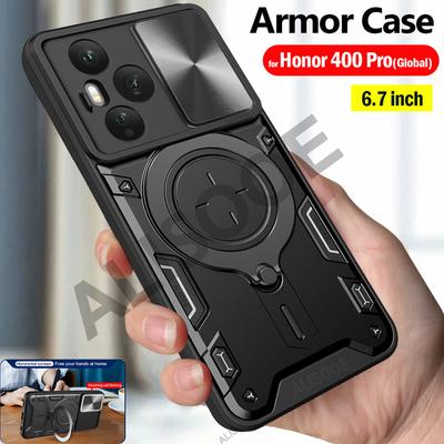 Θήκη με Βάση Δακτύλιο για Honor 400 Pro Global Θήκη με Κάλυμμα Κάμερας και Μαγνητική Βάση Προστασίας για Honor 400 Pro (Καθολικός) Κάλυμμα