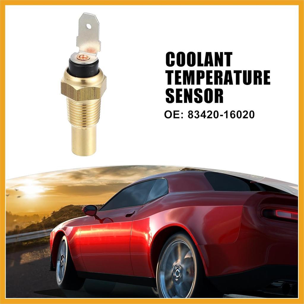 83420-16020 Engine Coolant Temperature Sensor Temp Sender for Toyota 4Runner 1991-2002 for Toyota Camry 1986-1992 Replacement