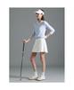 BEANPOLE GOLF Women'S Crooked Collar Neck Pullover - Sky Blue