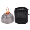 Outdoor Camping Kettle Portable Hiking Backpacking Tea Coffee Pot for Boiling Water Ti
