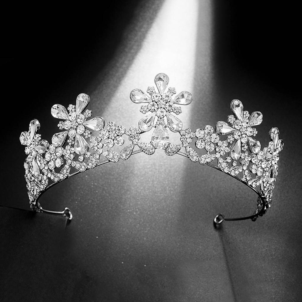 Women's Alicia Tiara Accessory Crown Bridal Hair Ornament