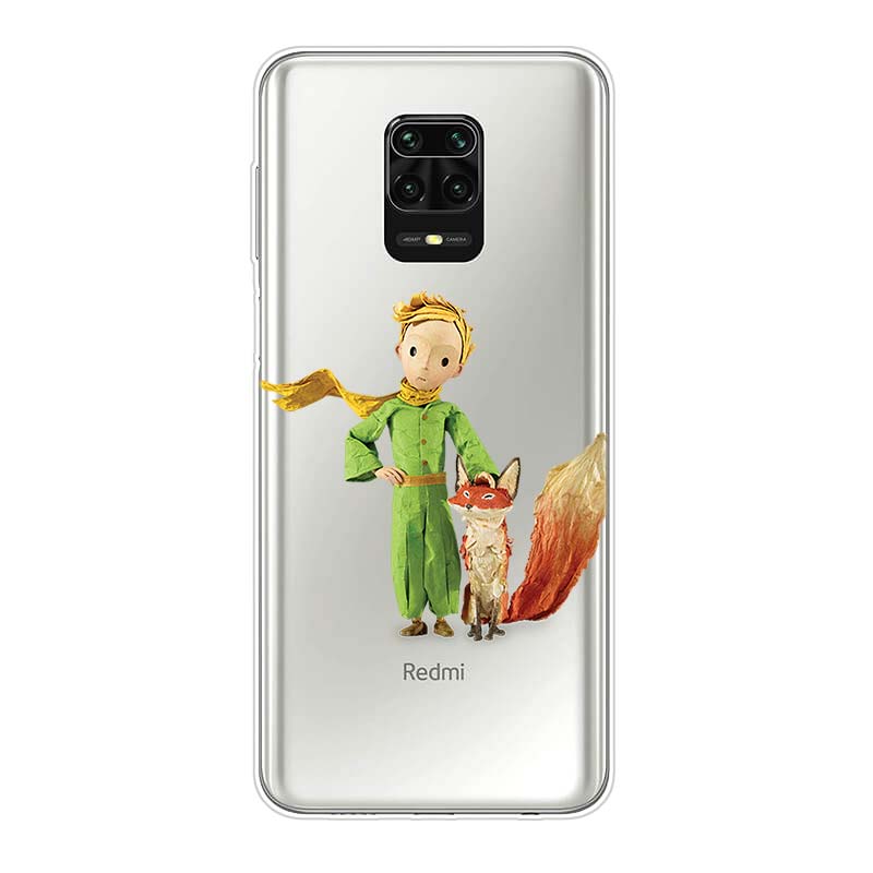 Mały Książę i Lis Silikonowe Etui Do Xiaomi Redmi Note 10 10S 9 9S Pro Max 9T 8T 8 7 6 5 Pro 5A 4X 4 Telefon Etui