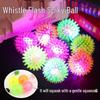 Pelota Masajeadora Flash Elástica Luminosa con Pinchos - Juguete para Mascotas
