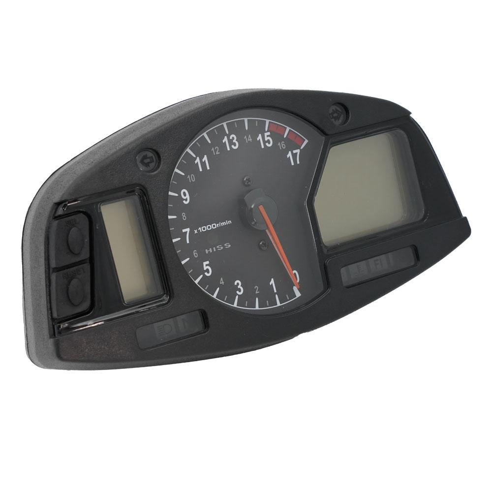 For Honda CBR 600 RR F5 CBR600RR 2007 - 2012 Motorcycle Speedometer Tachometer Gauges Meter Odometer Instrument Assembly Parts чёрный
