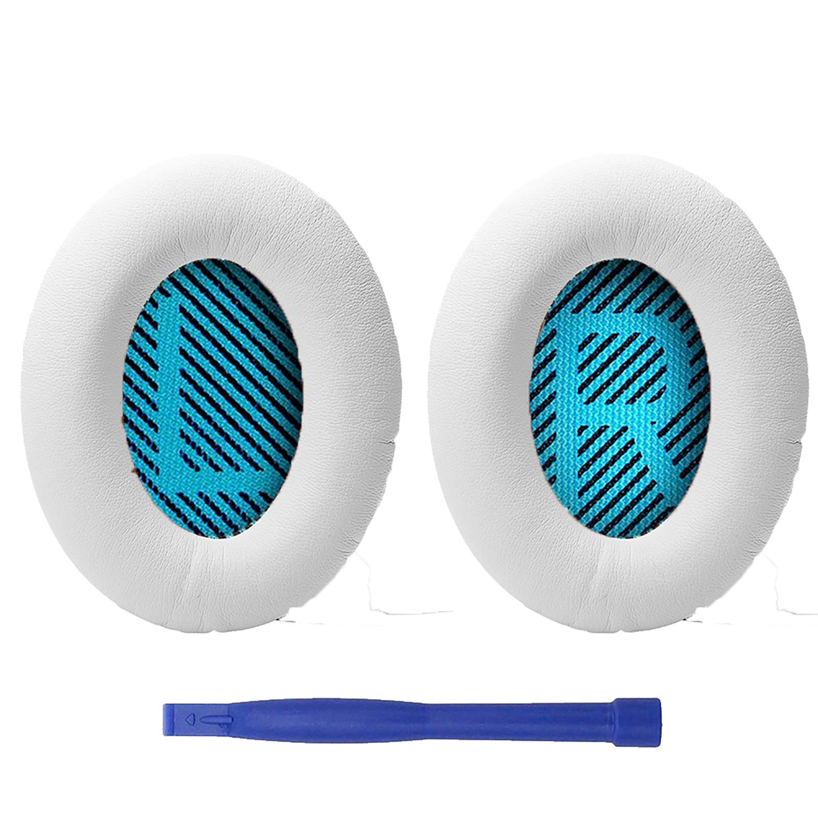 

Мягкие амбушюры e Протеиновые сменные амбушюры для наушников QC35 QC15 QC25 Накладки для наушников Чашки наушников Удобные в носке 1 белый