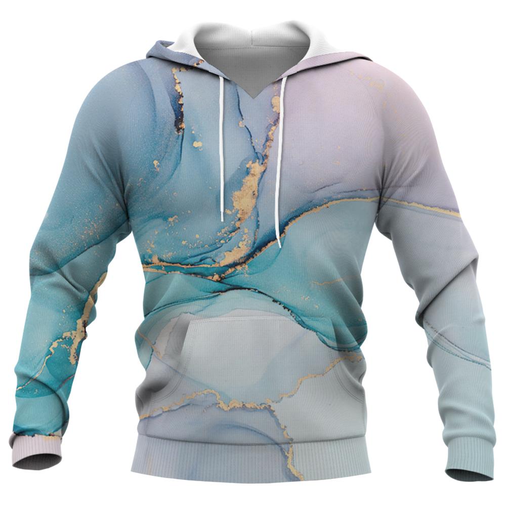 

Мужская толстовка с 3D градиентным принтом, большой пуловер, толстовка с капюшоном в стиле Харадзюку, куртка с длинными рукавами, топ, зимняя теплая одежда 3XL