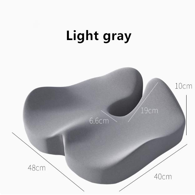 Slow Rebound Memory Foam Office Chair Cushion Woman Tailbone Pelvis Orthopedic Medical Lady Seat Cushion Beautiful Buttocks Pad
