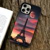 Eiffeltoren Telefoonhoesje Voor iPhone 17,16,15,14,13,12,11 Plus,Pro Max,XS,Kleurrijk Zilveren Telefoonhoesje Funda Cover