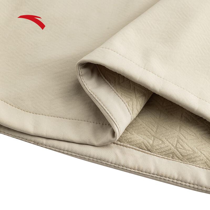 Anta Men's Fleece-Lined Stand Collar Jacket