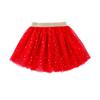 Girls' Star Glitter Sequin Ballet Tutu Skirt - Princess Dance Mini Skirt