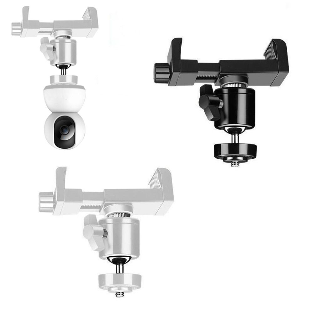 No Punching Mini Camera Holder Adjustable Camera PTZ Stand With 1/4 Screw Smart Camera Mount
