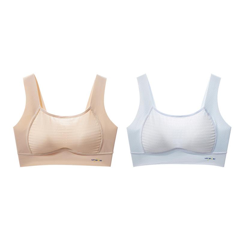 Girls Underwear - Age Development Girls Junior High School High School Students Sling Underwear No Steel Rim Breathable Bra