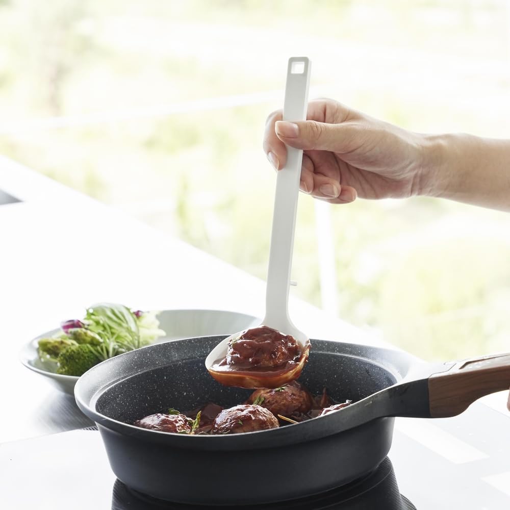 Yamazaki Silicone Kitchen Tools Chopsticks Tower S Size Basic Kitchen White - Ladle, Spatula, - Series, (3-piece set) - Tools,