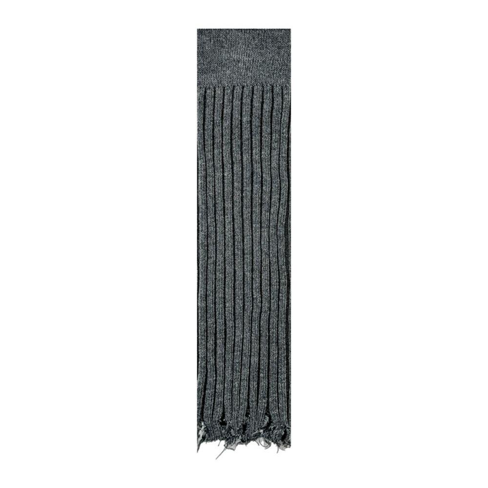 Fashion Wasteland Style Knitted Sock Covers High Elastic Knitted Pile Socks Sweet Style Y2K Socks Girls Fashion