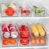 Transparent Acrylic Storage Box with Lid - Stackable Organizer for Desk, Dorm, and Cosmetics