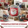 Rectangular Laundry Bin Storage Storage Basket Cute Laundry Basket  Christmas